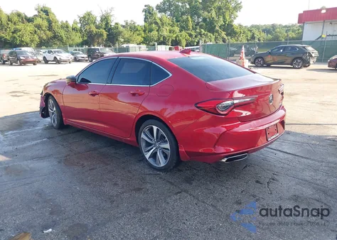 2021 Acura Tlx Advance Package from USA, damaged, VIN 19UUB6F64MA006427